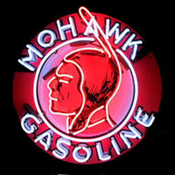 Mohawk Gasoline Neon Sign