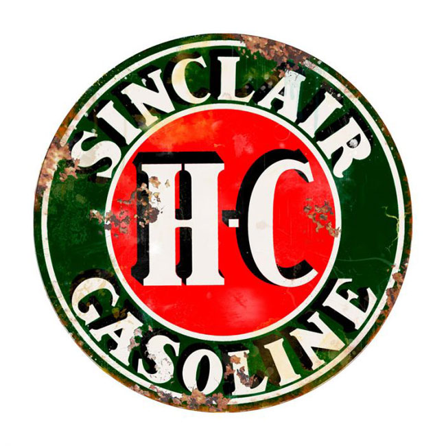 Sinclair HC Gasoline Sign  
