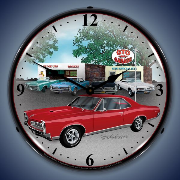 1967 Pontiac GTO Lighted Clock
