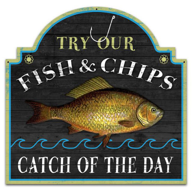 Fish & Chips Sign