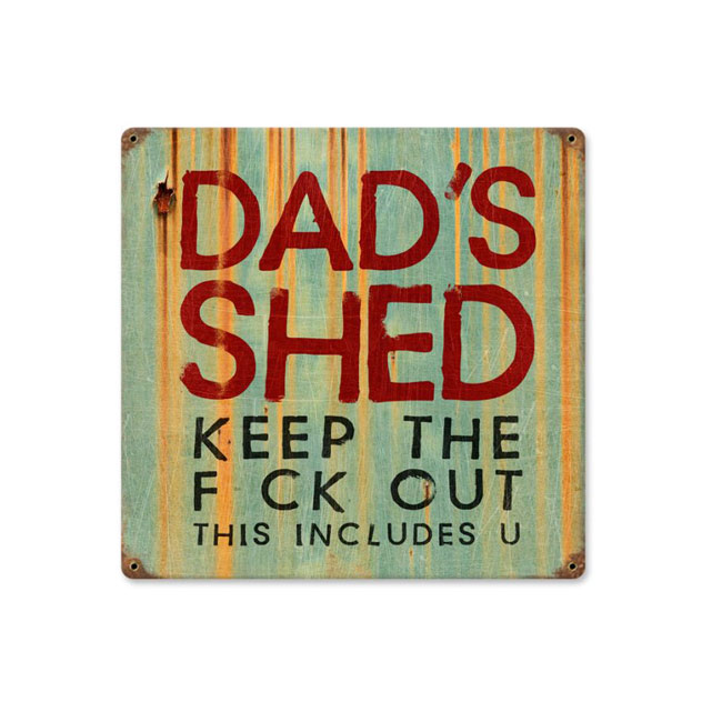 Dad's Shed Sign