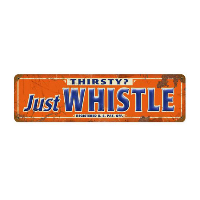 Whistle Soda Sign