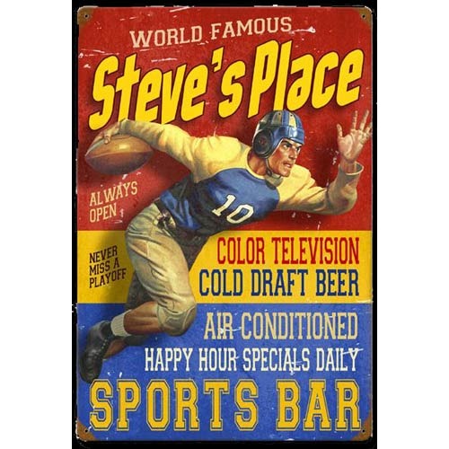 Sports Bar Personalized Sign