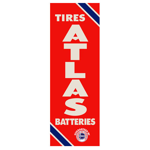 Atlas Battery Sign