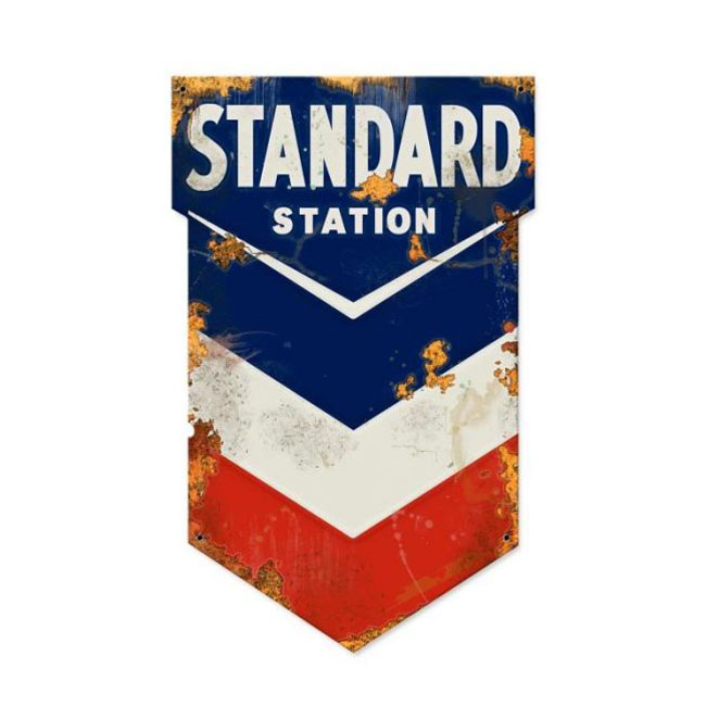Standard Station Vintage Gas Sign