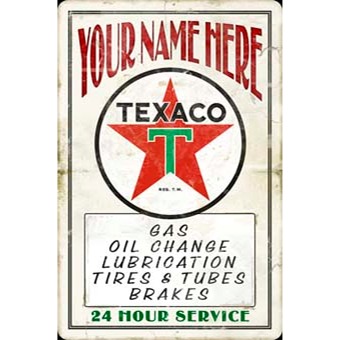 Click to view more Personalized Gas Station Custom Personalized Signs