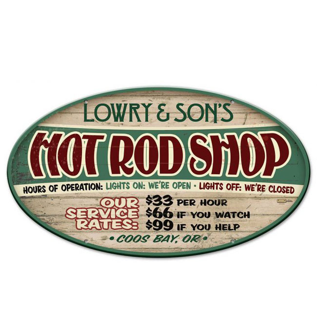 Click to view more Personalized Garage Custom Personalized Signs