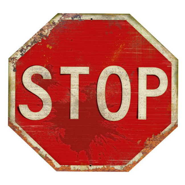 Vintage Stop Sign