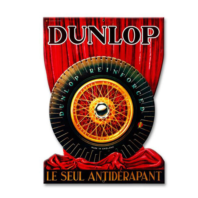 Dunlop Tire Curtain Sign