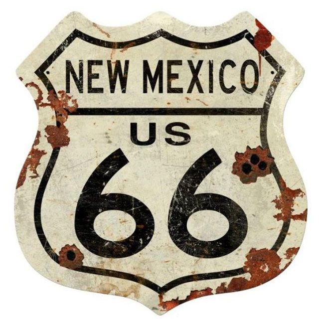 New Mexico Route 66 Sign