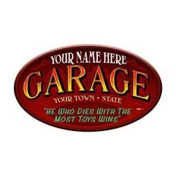 Click to view more Personalized Garage Custom Personalized Signs