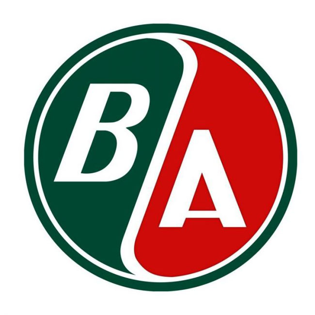 BA Gasoline Sign