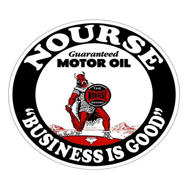 Nourse Motor Oil Sign 