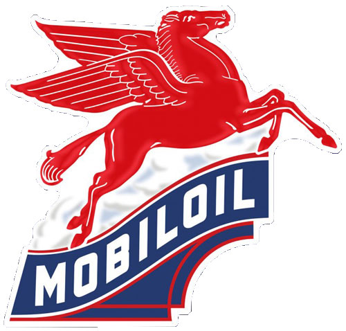 Mobil Oil Sign.