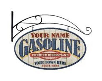 Click to view more Personalized Gas Station Custom Personalized Signs