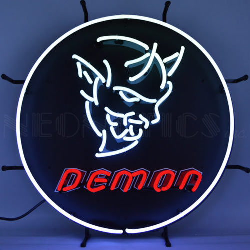 Demon Neon Sign