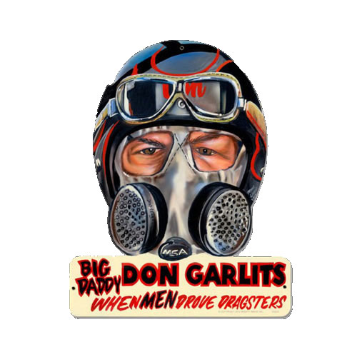 Don Garlits Helmet Sign  