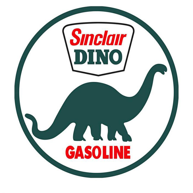 Sinclair Dino Gas Sign