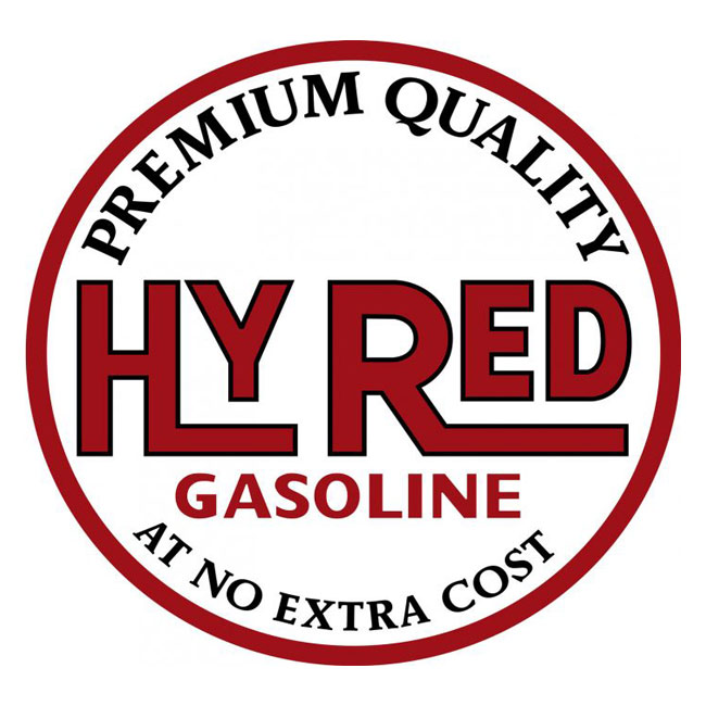 Hyred Gasoline Sign