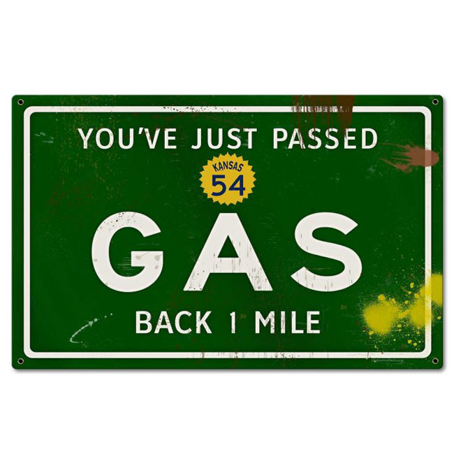 You Just Passed Gas Sign