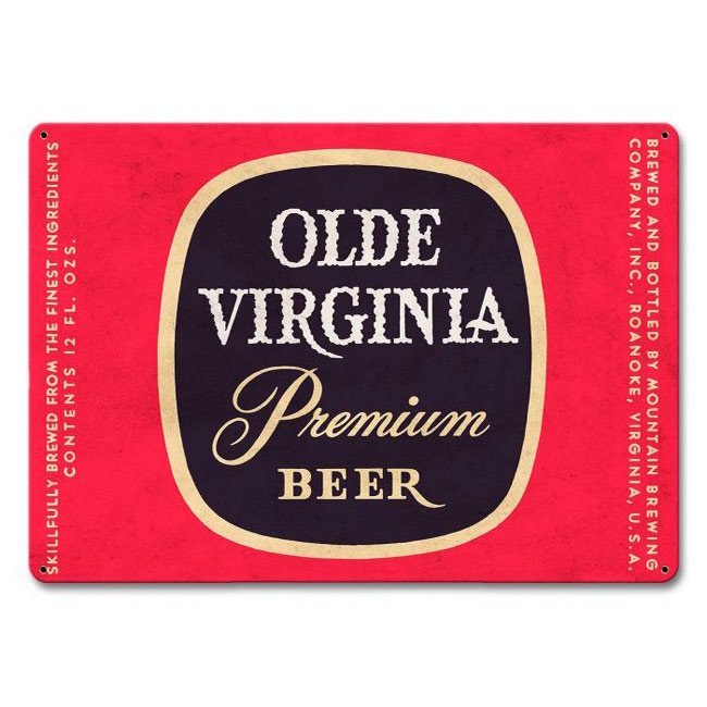 Olde Virginia Beer Sign