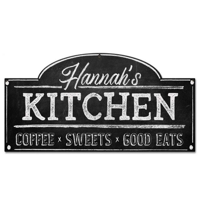 Personalized Kitchen Sign