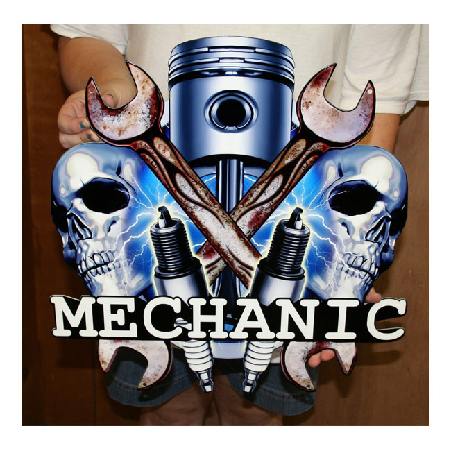 Mechanics Man Cave Sign 