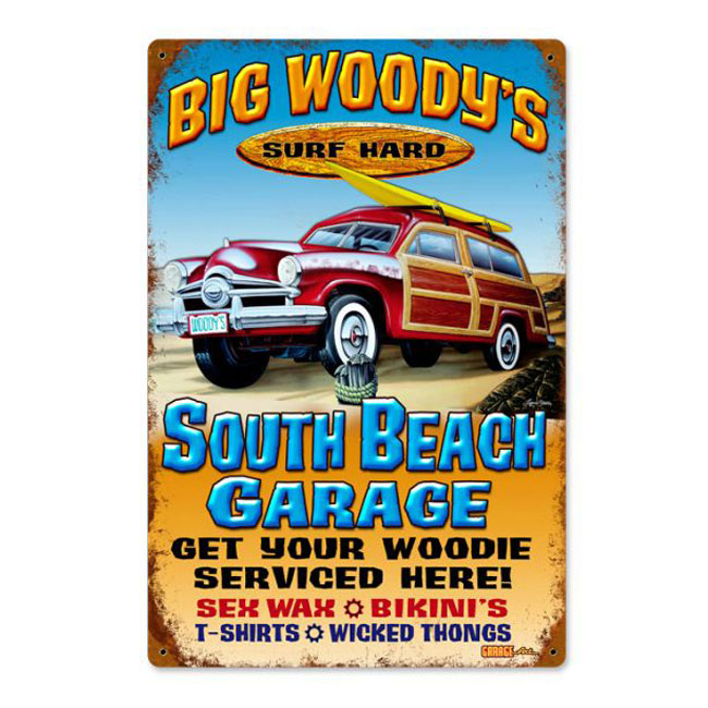 Big Woodies Sign