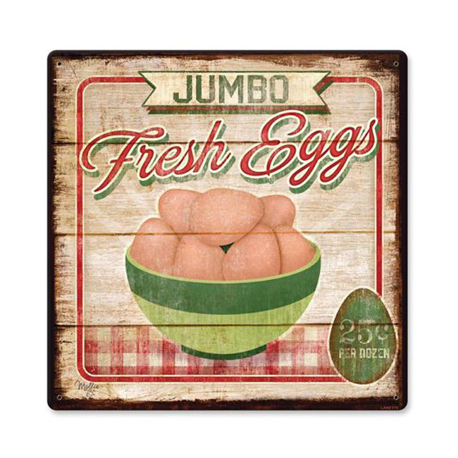 Fresh Eggs Sign