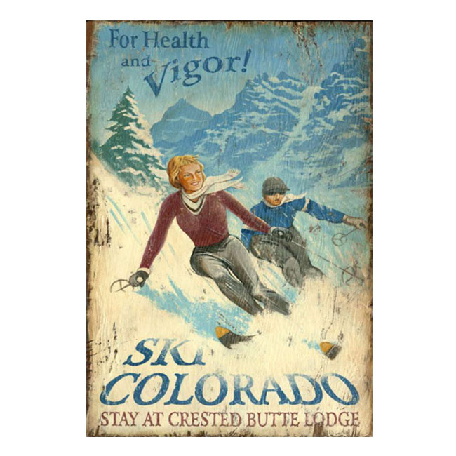 Ski Colorado Sign