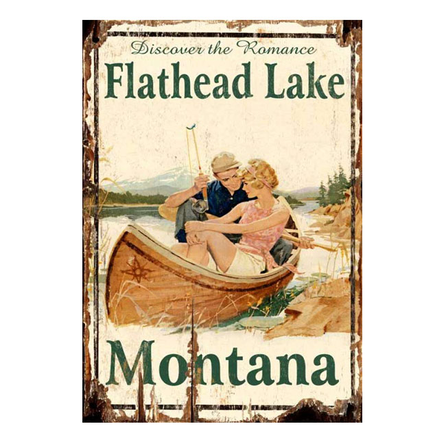 Personalized Lake Sign