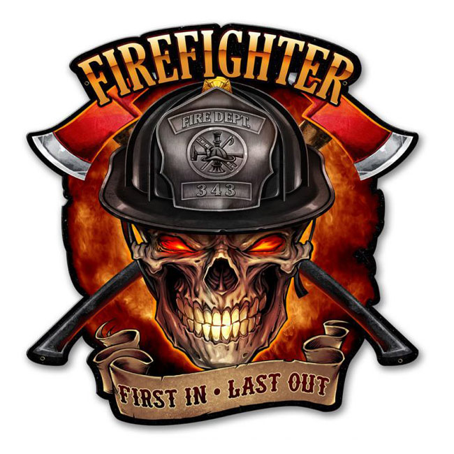 Firefighter Sign
