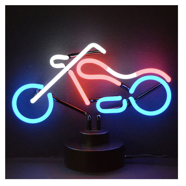 Motorcycle Neon Sculpture