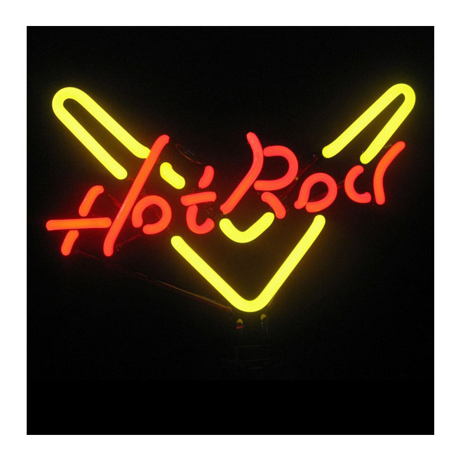 Hot Rod Neon Sculpture