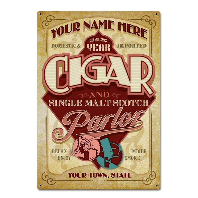 Cigar Parlor Sign