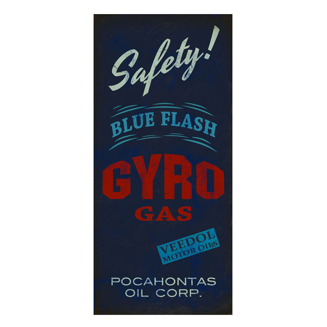 Gyro Gas Sign