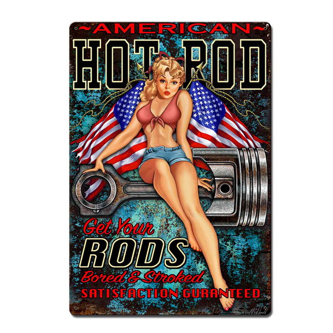 American Hot Rod Sign