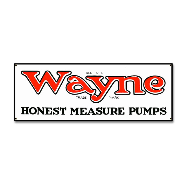 Wayne Gas Pumps Sign