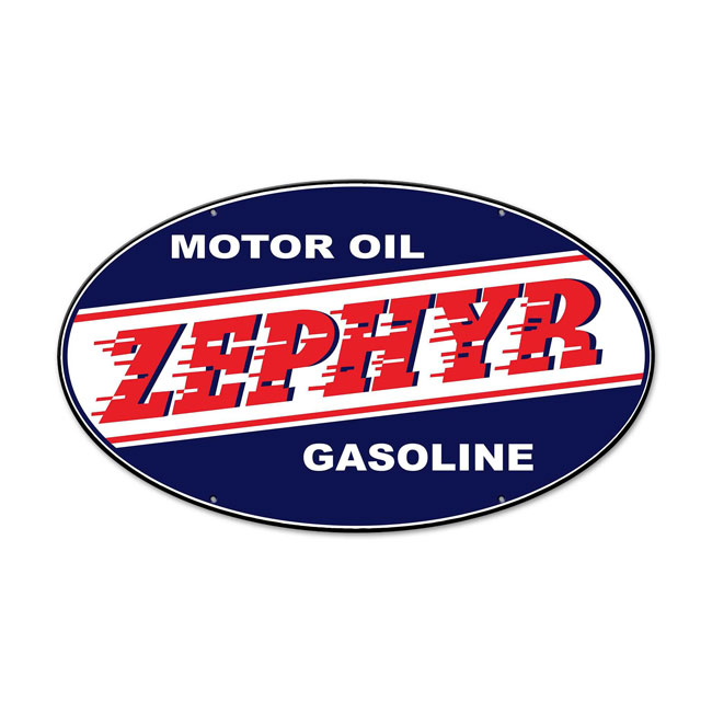 Zephyr Motor Oil Sign