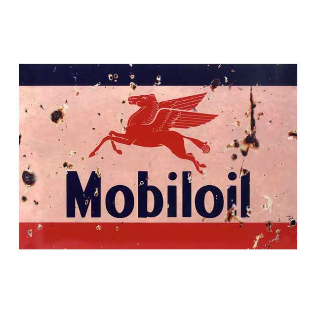 Mobil Oil Sign