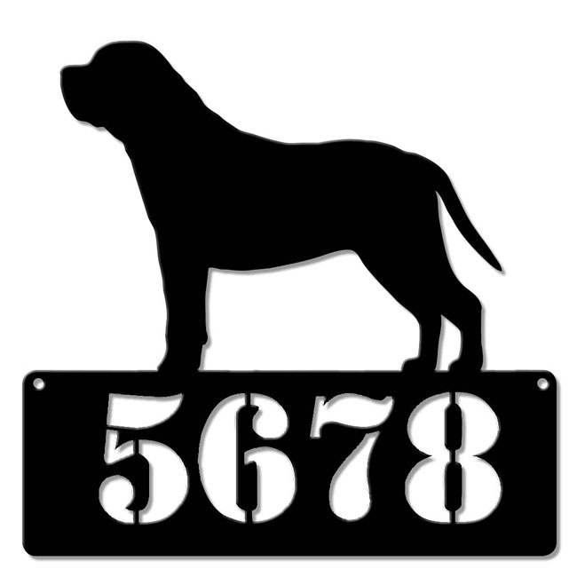 Click to view more Dog Address Signs Custom Personalized Signs