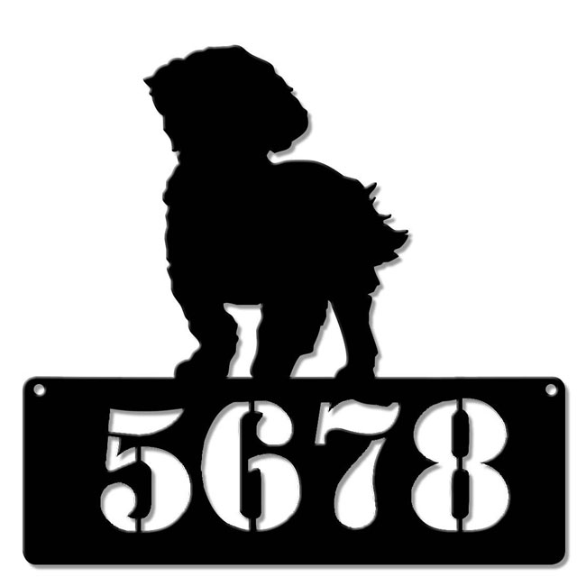 Click to view more Dog Address Signs Custom Personalized Signs