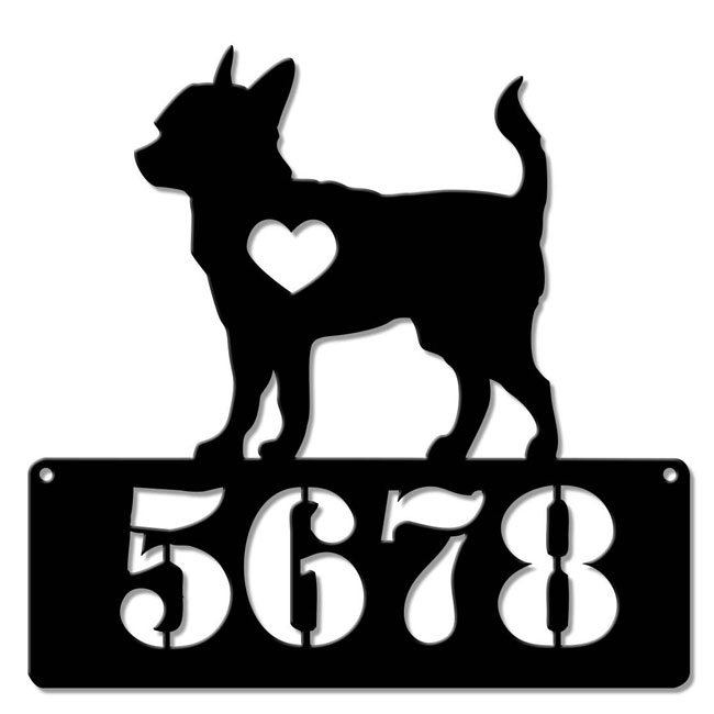 Click to view more Dog Address Signs Custom Personalized Signs