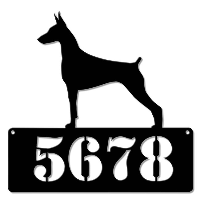 Click to view more Dog Address Signs Custom Personalized Signs