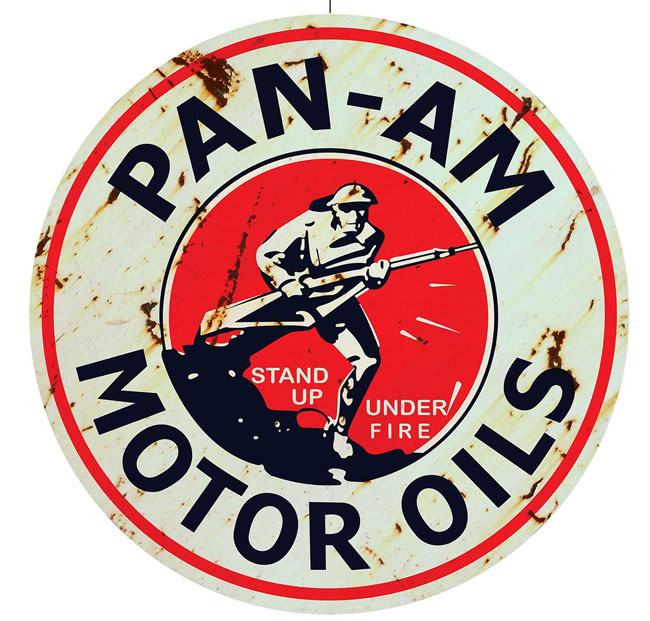 Pam - Am Motor Oils Sign