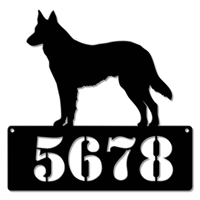 Click to view more Dog Address Signs Custom Personalized Signs