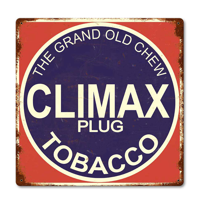 Climax Tobacco Sign