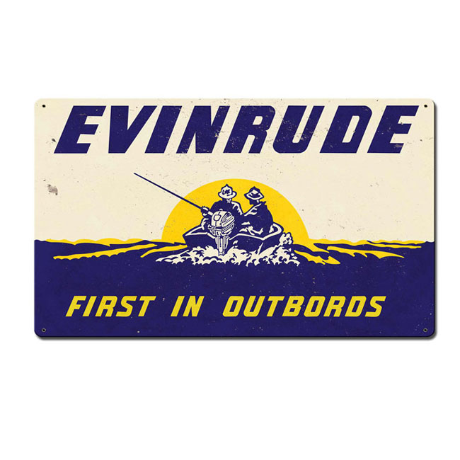 Evinrude Outboard Sign 