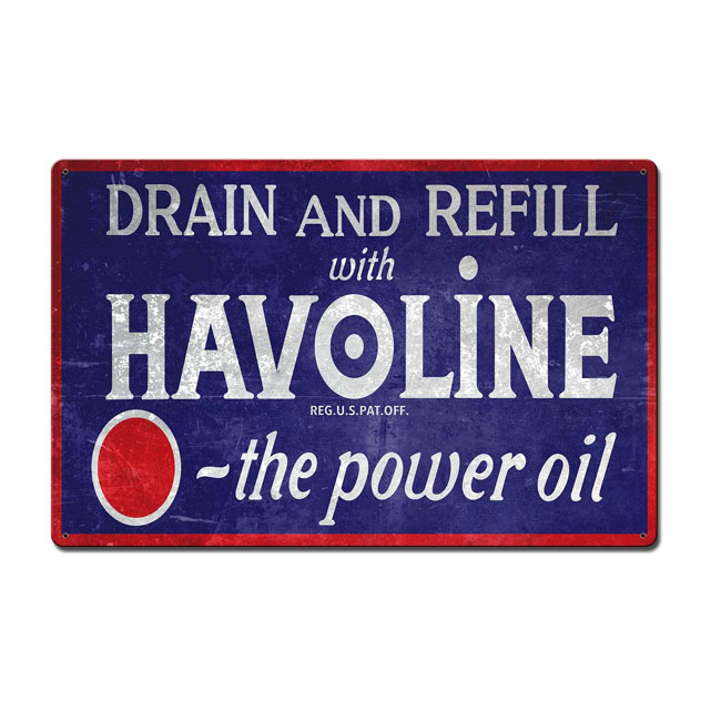 Havoline Motor Oil Sign