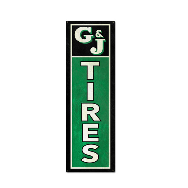 G&J Tire Sign